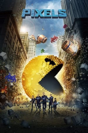 pixels 2015 Hindi Dual Audio [970MB] ESubs HD Poster Download - filmyfly